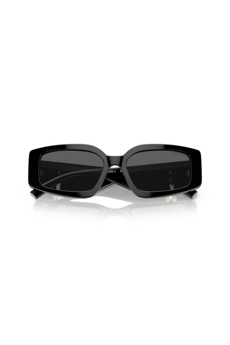 Tiffany Rectangular Black Sunglasses for Women - Image 5